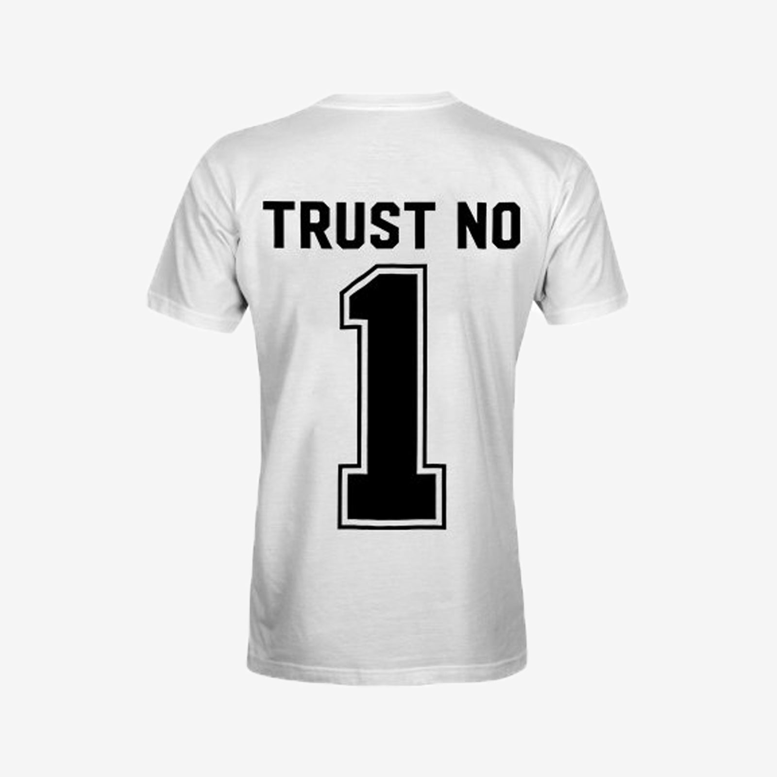 Livereid Trust No Letter Printed T-Shirt - chicyea