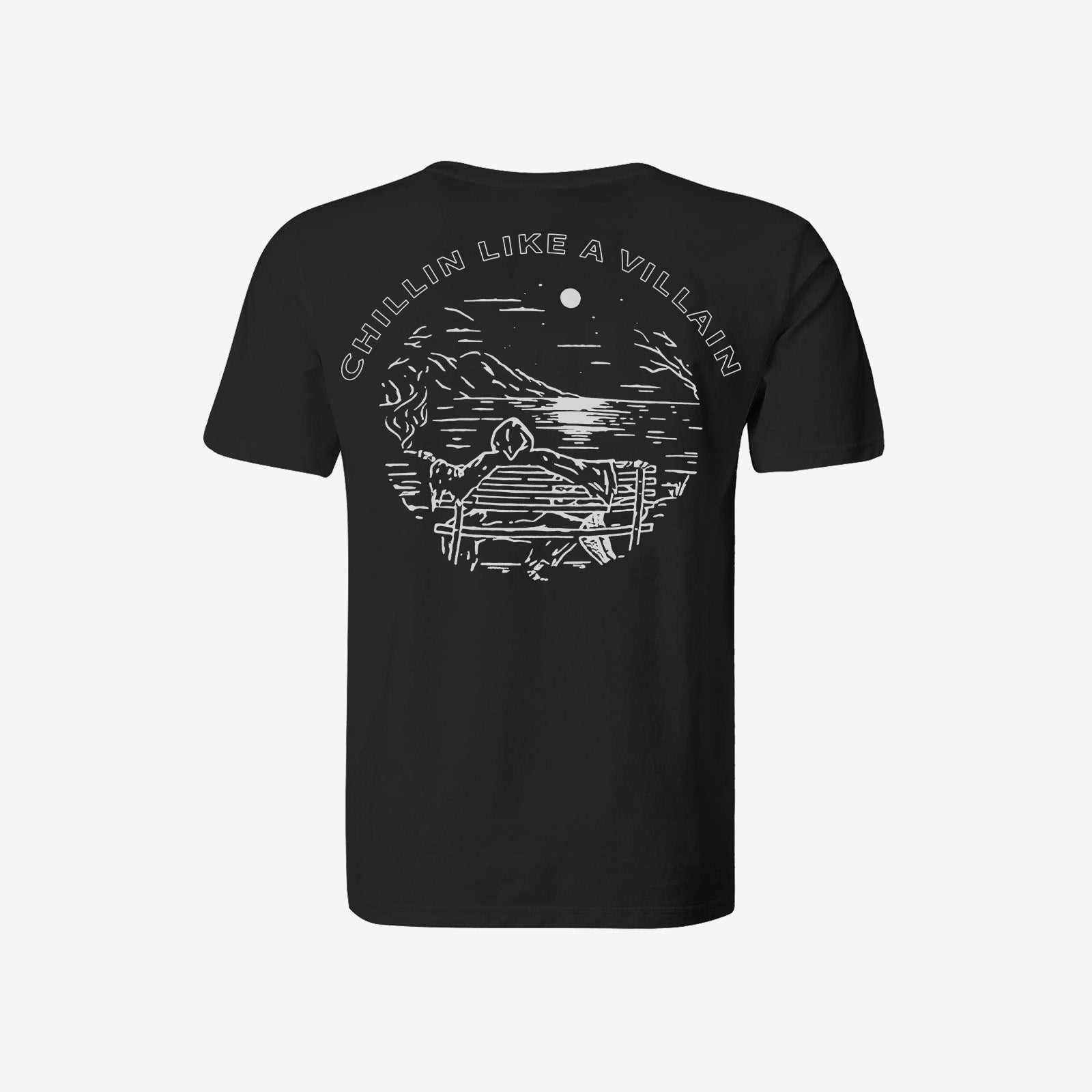 Uprandy Vintage Beach Skull Printed T-Shirt - chicyea