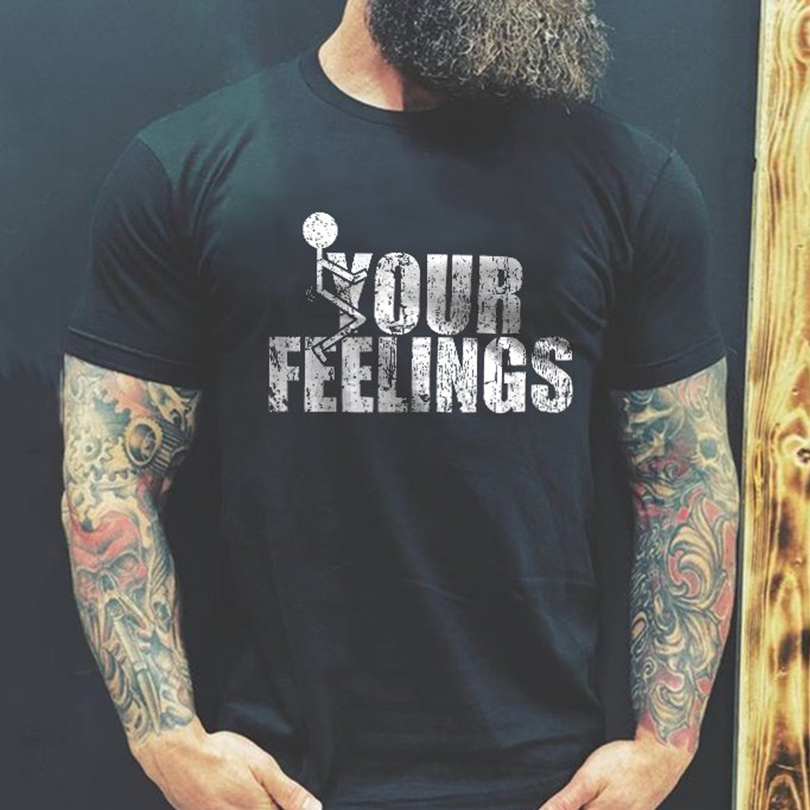 Livereid Your Feelings Funny Print T-Shirt - chicyea