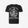 Uprandy Printed Sombrero Skull T-Shirt Designer - chicyea