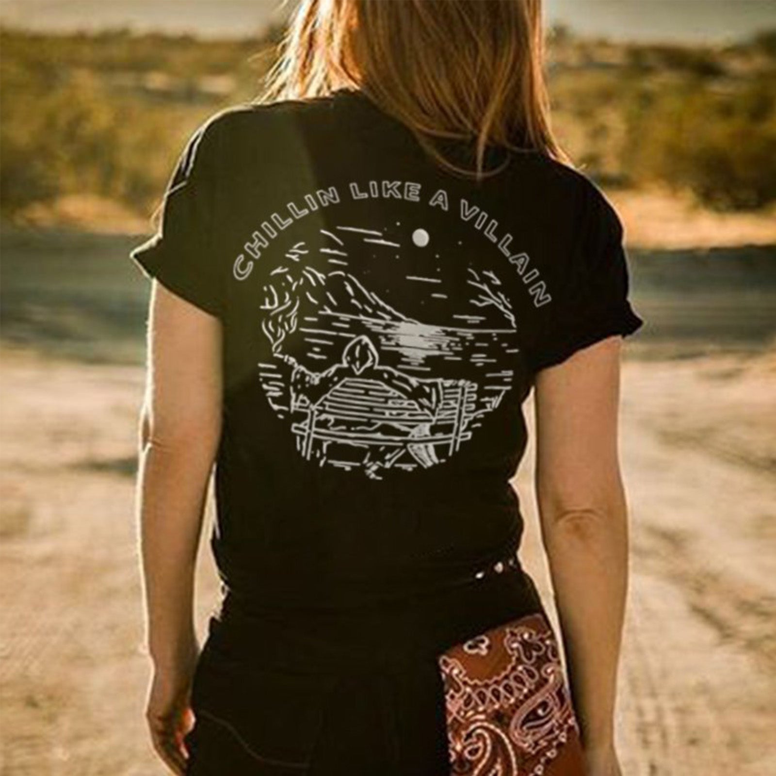 Minnieskull Skull Graphic Printed Women T-Shirt - chicyea