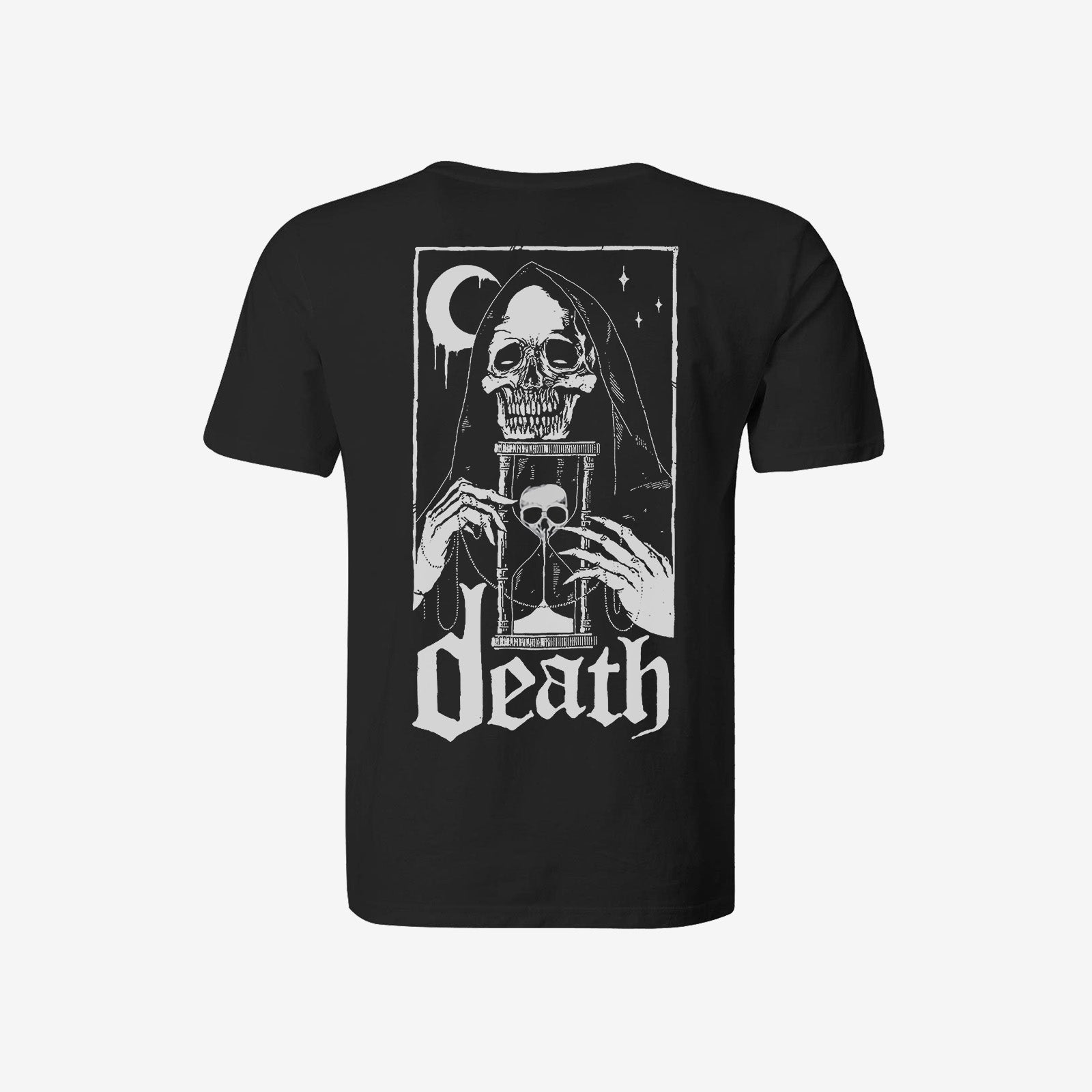 Uprandy Designer Mage Skull Graphic Print T-Shirt - chicyea