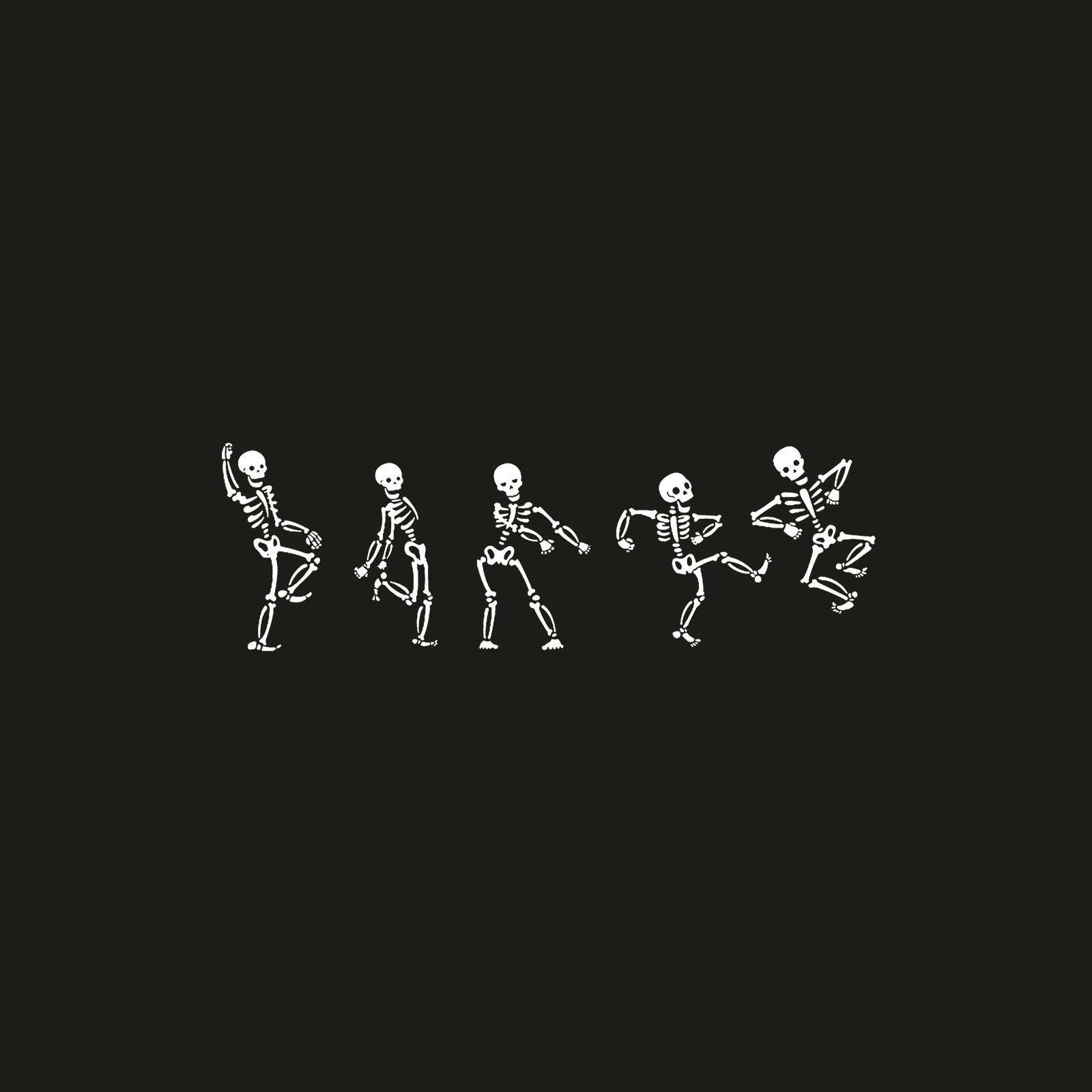 Minnieskull Various Postures Skull Printed T-Shirt - chicyea