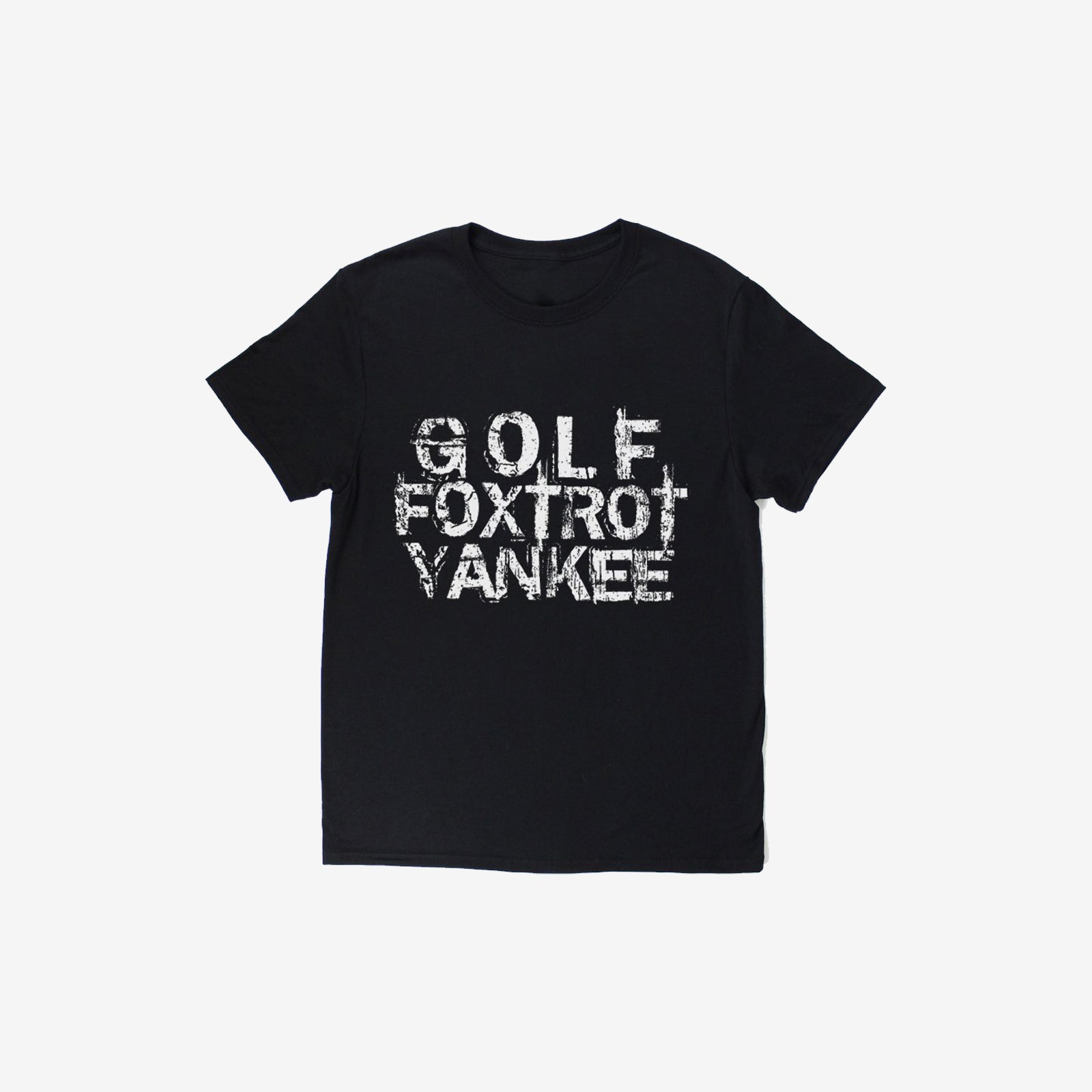 Livereid Golf Foxtrot Yankee Letter T-Shirt - chicyea