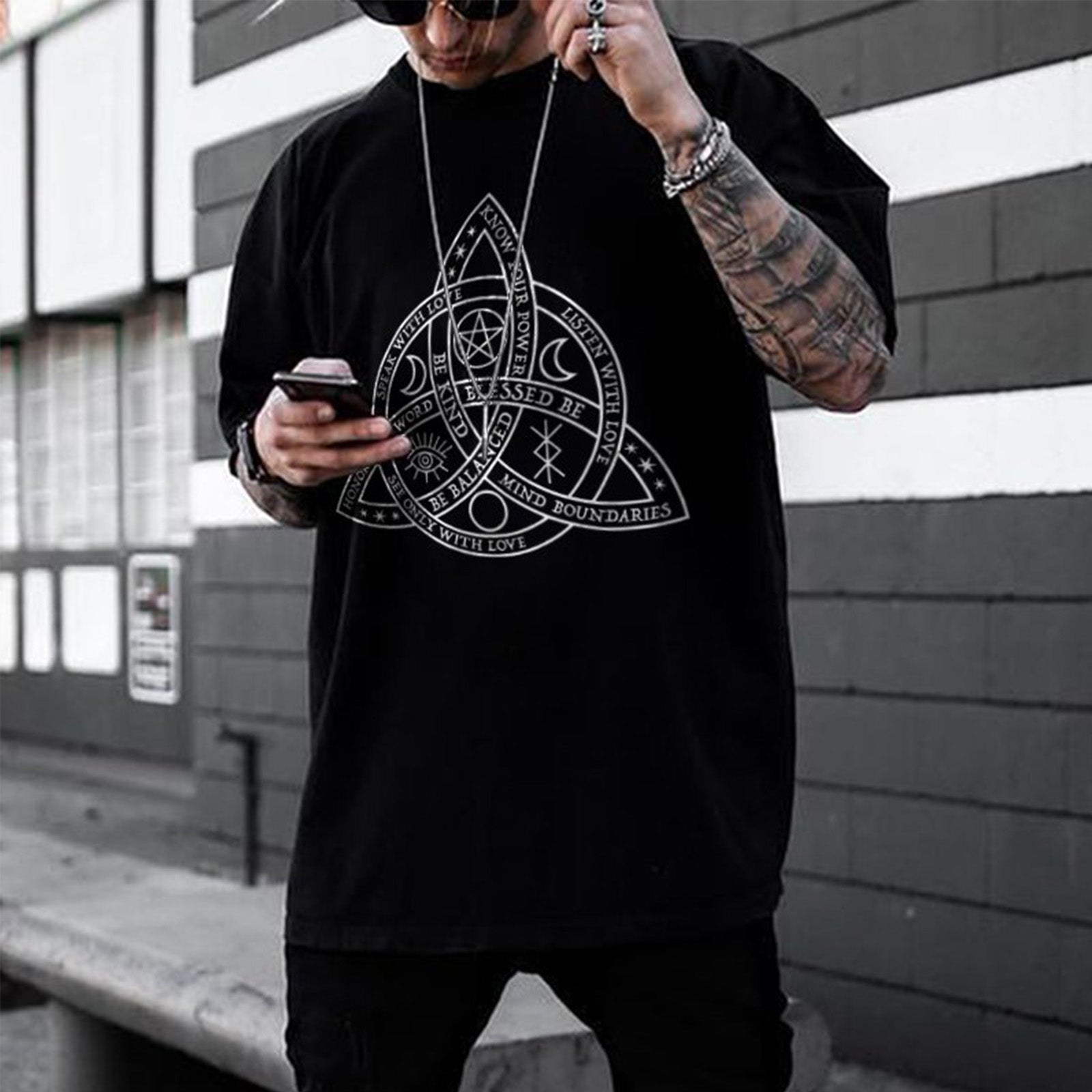Uprandy Stylish Know Your Power Printed T-Shirt - chicyea