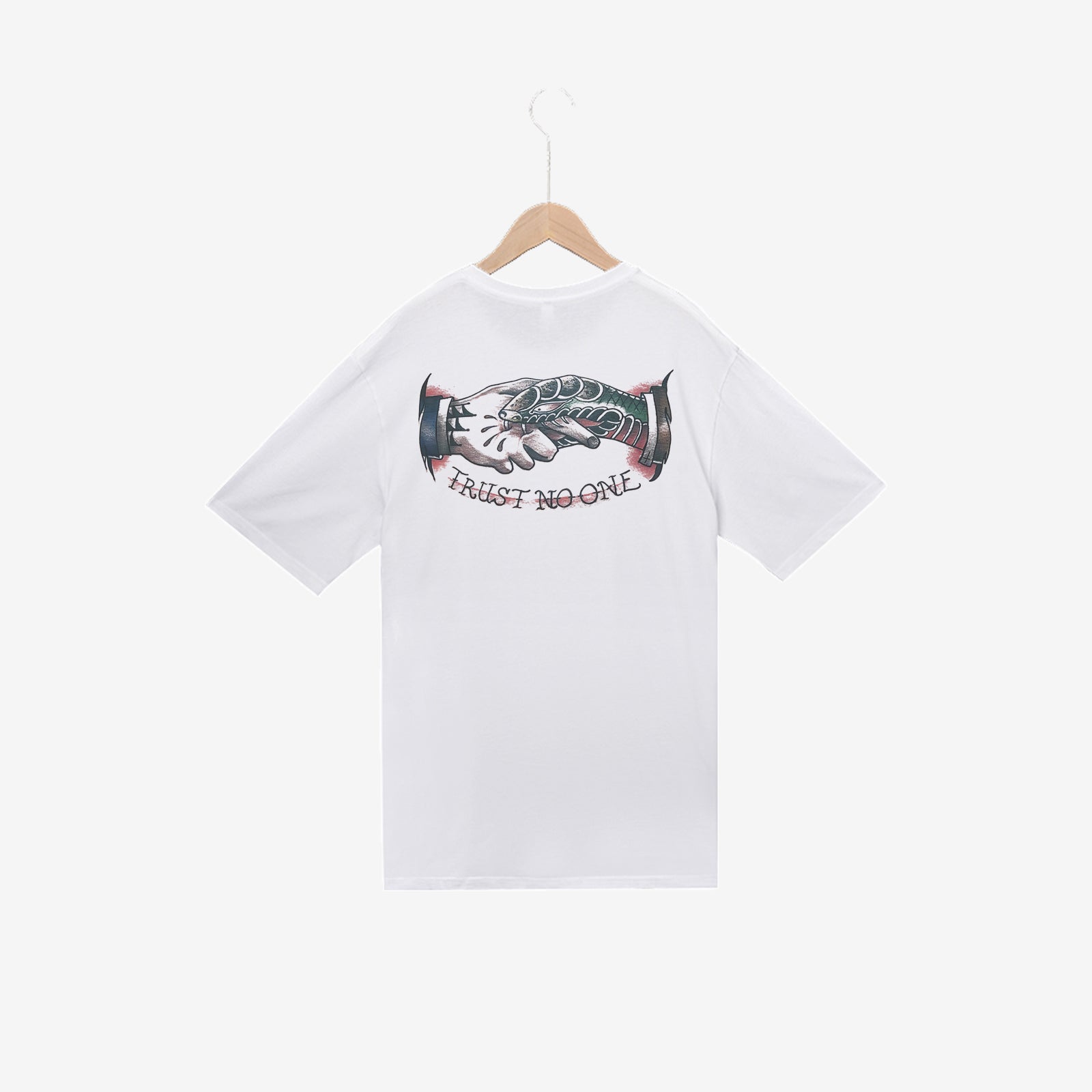 Uprandy Trust Noone Printed Comfortable Men T-Shirt - chicyea