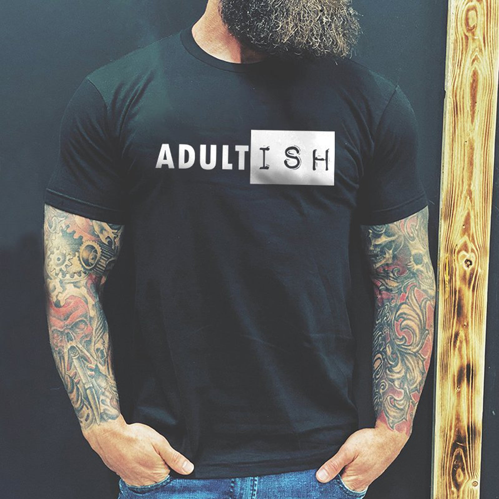Livereid Adult Ish Men Basic Casual T-Shirt - chicyea
