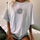 Neojana Eye Triangle Print Comfortable T-Shirt - chicyea