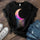 Neojana Colorful Moon Rainbow Printed Tees - chicyea