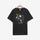 Neojana Halloween Skull Cat Print T-Shirt - chicyea