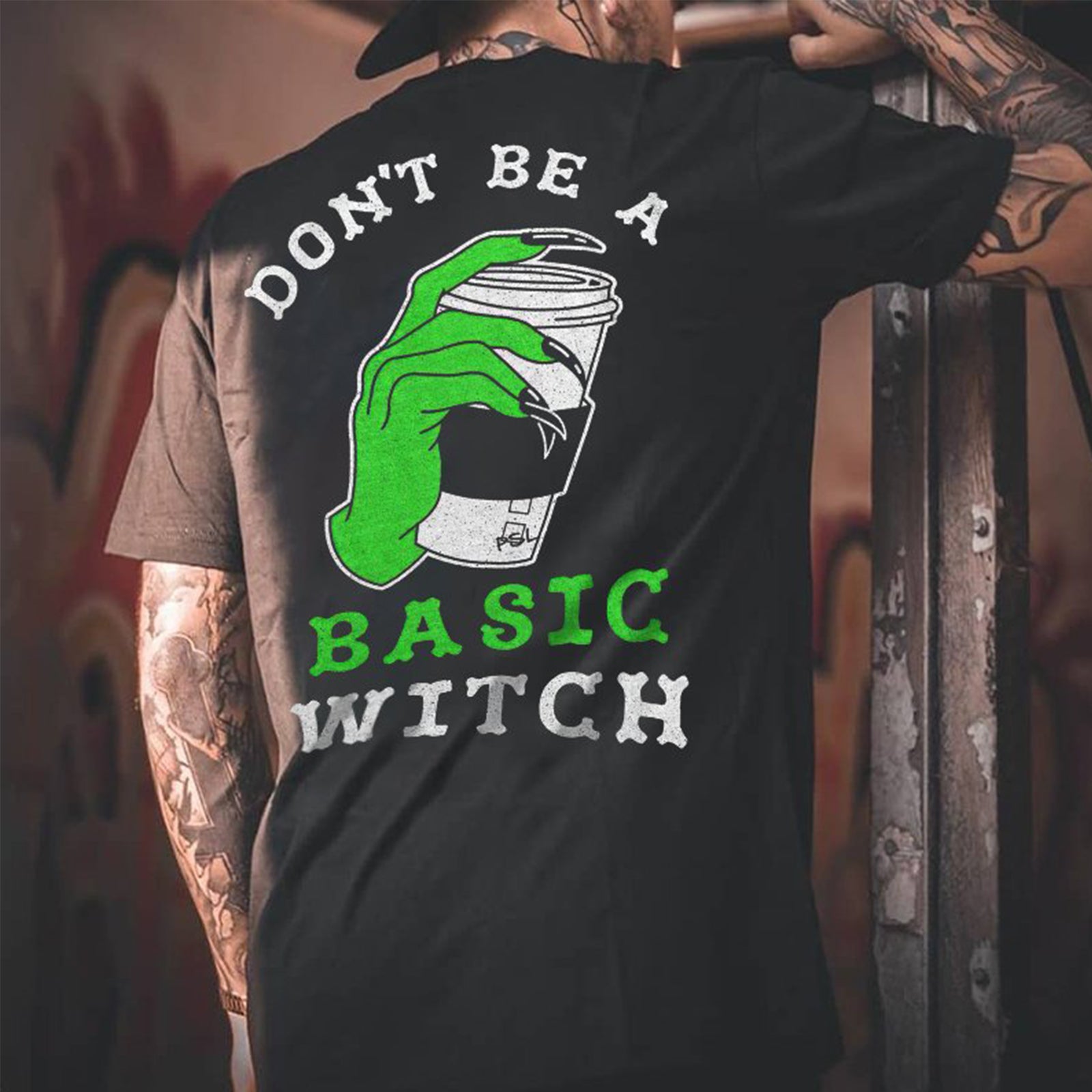 Cloeinc Don'T Be A Witch Printed Casual T-Shirt - chicyea