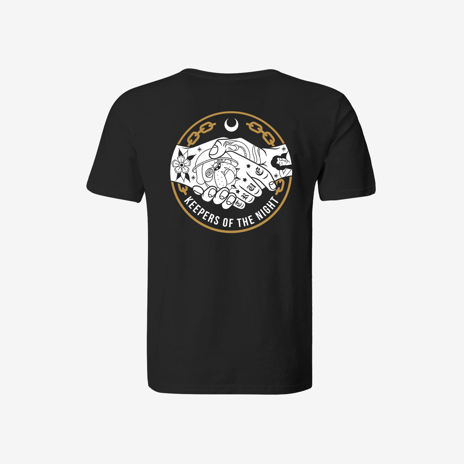 Cloeinc Keepers Of The Night Printed Men Casual T-Shirt - chicyea