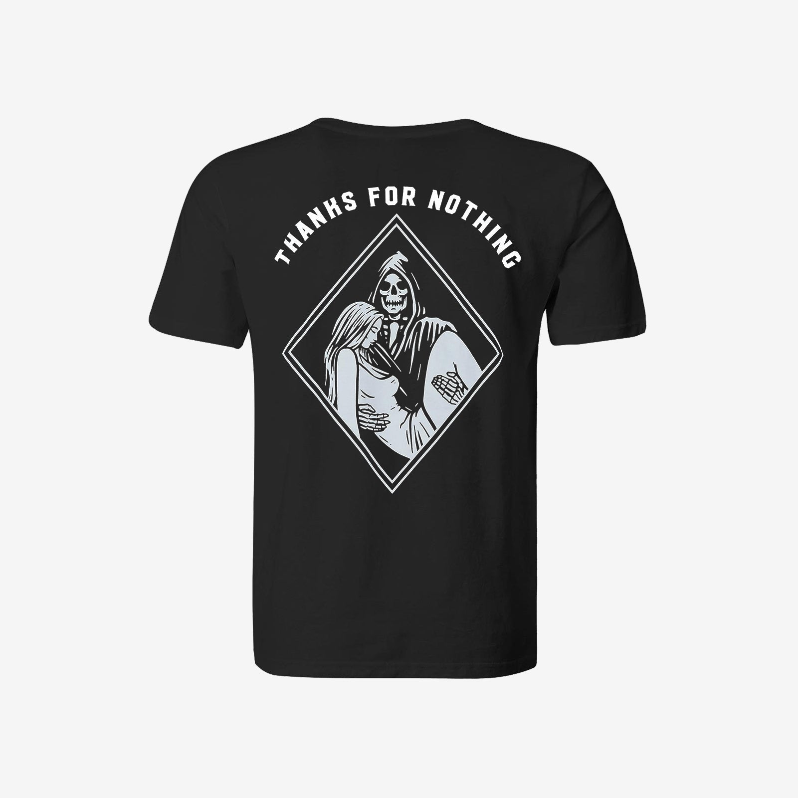 Cloeinc Thanks For Nothing Printed Reaper Men T-Shirt - chicyea