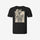 Cloeinc Skull Drinking Coffee Printing Casual T-Shirt - chicyea
