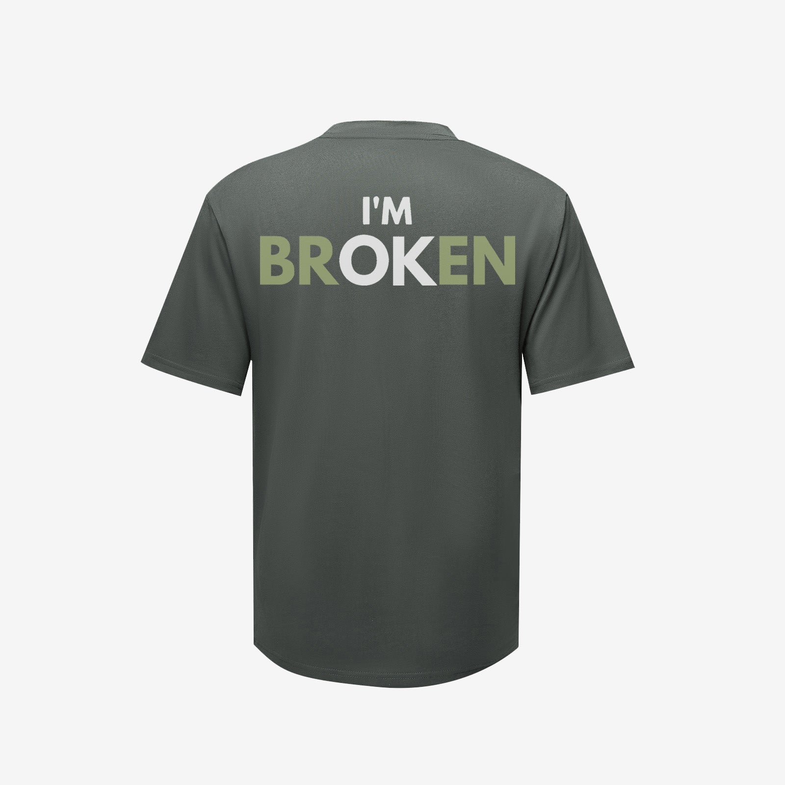 Uprandy I'M Broken Men T-Shirt - Chicyea