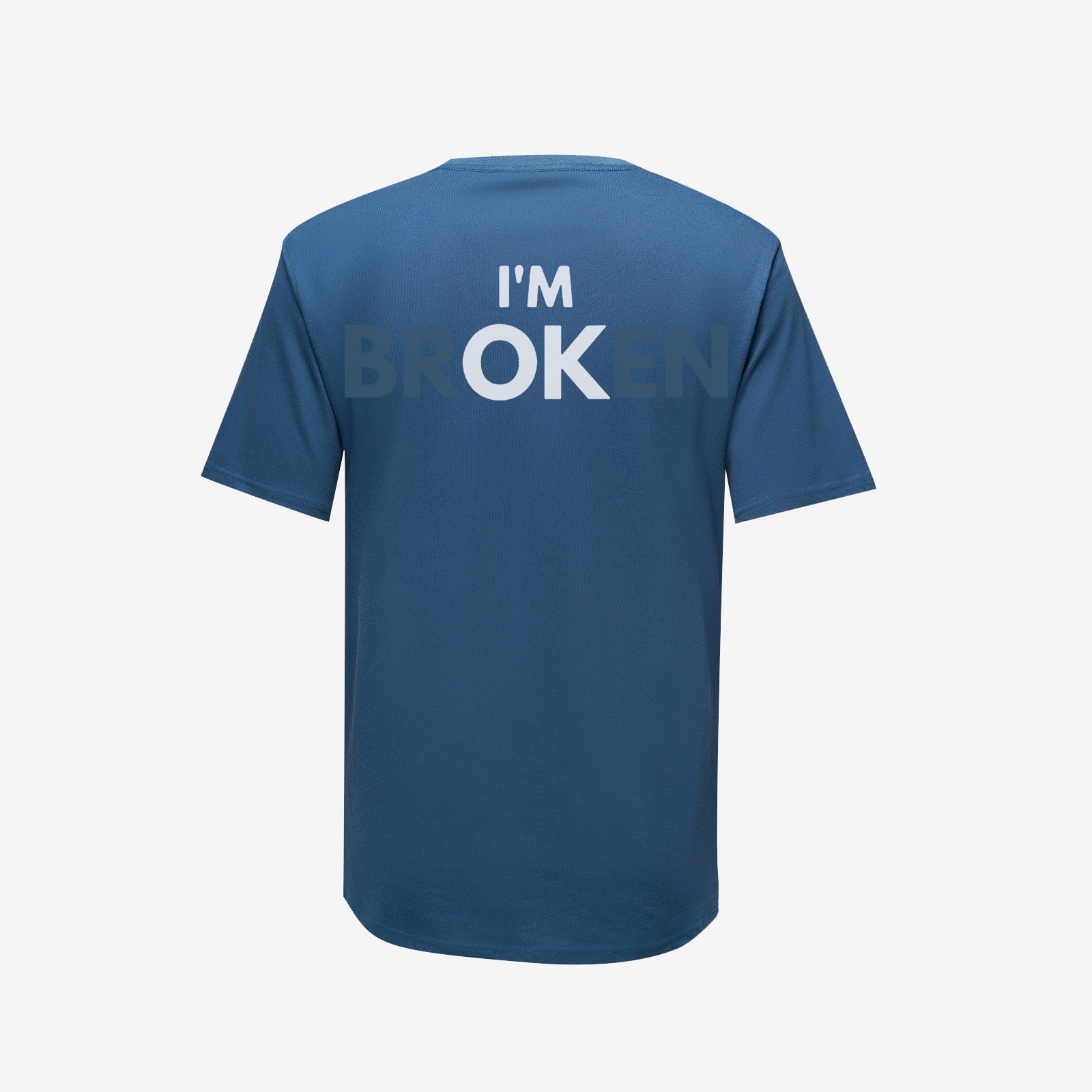 Uprandy I'M Broken Men T-Shirt - Chicyea