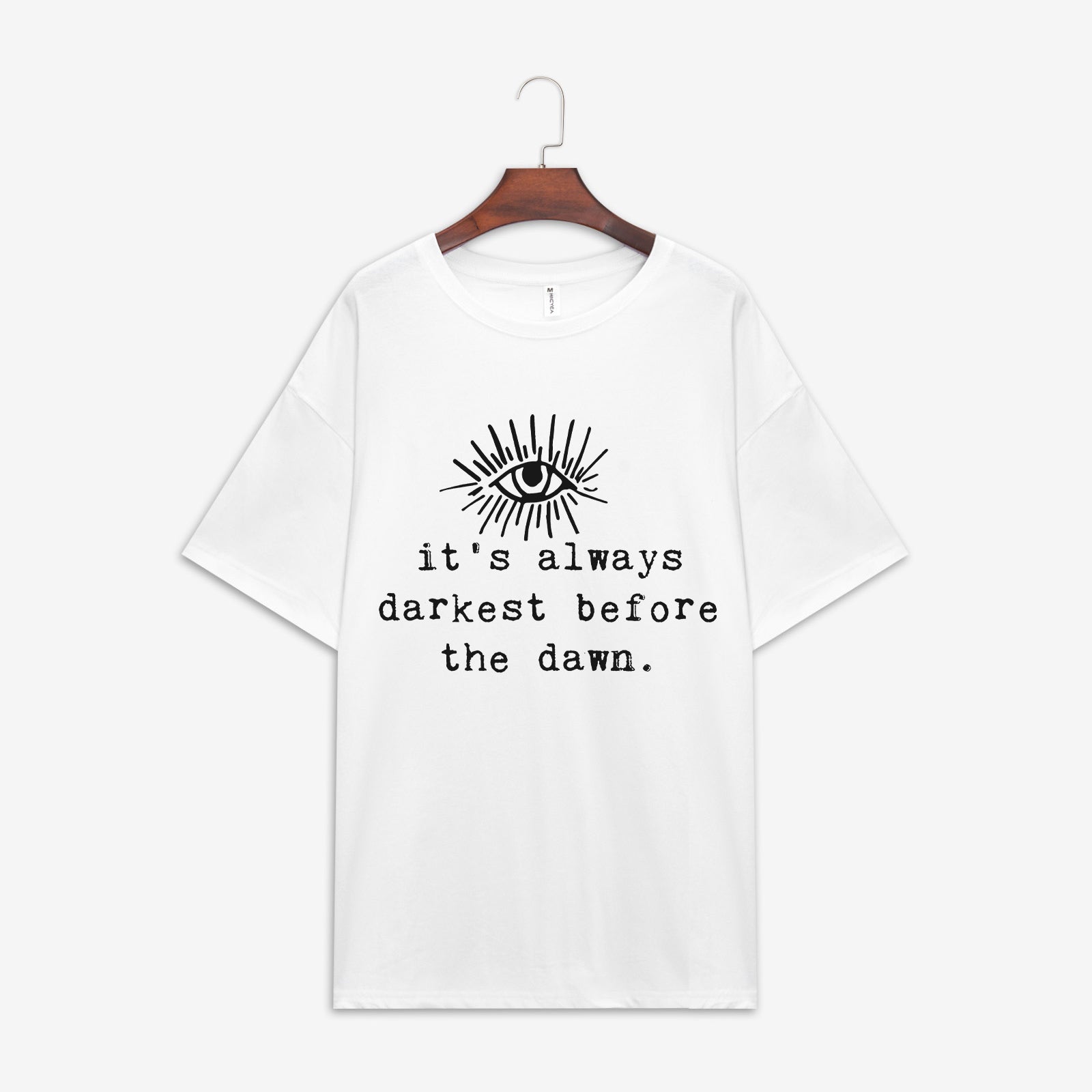 Minnieskull Evil Eyes Graphic Printing Women T-Shirt