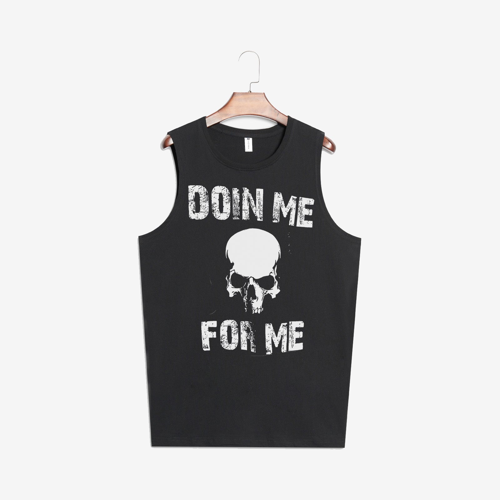 Livereid Doin Me For Me Skull Print Designer Vest
