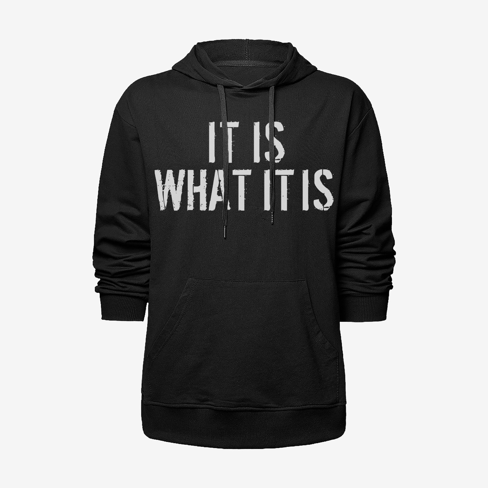Livereid It Is What It Is Casual Letter Hoodie - Chicyea