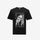 Uprandy Funny Stay Positive Test Negative Skull Print Reaper T-Shirt