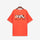 Neojana Cute Orange Cow Letter Print T-Shirt - Chicyea