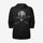 Livereid Work Harder Skull Retro Long Sleeve Hoodie - Chicyea