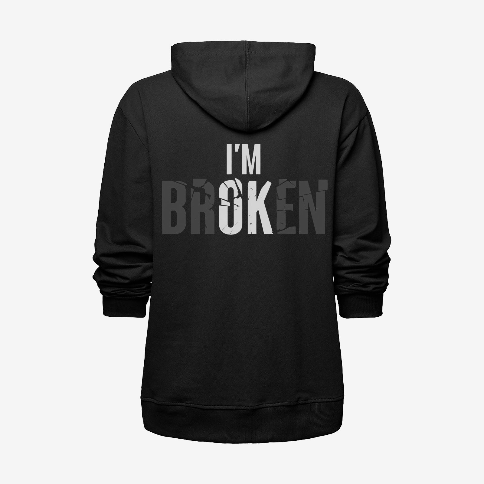 Uprandy I'M Broken Men Hoodie - Chicyea