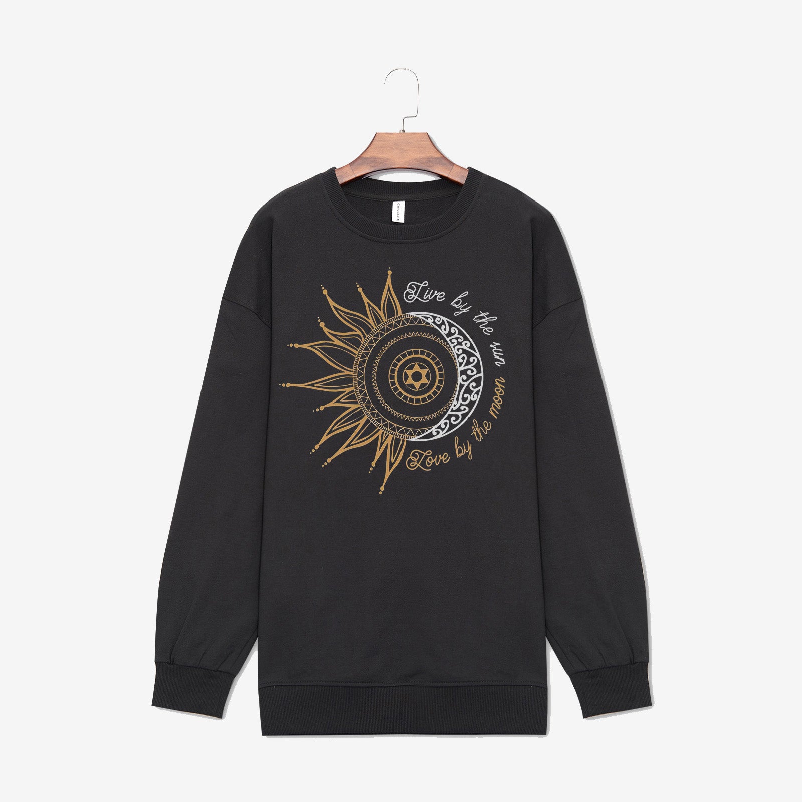 Neojana Moon Sun Printed Designer Sweatshirt - Chicyea