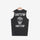 Livereid Black Can'T Stop Won'T Stop Skull Vest
