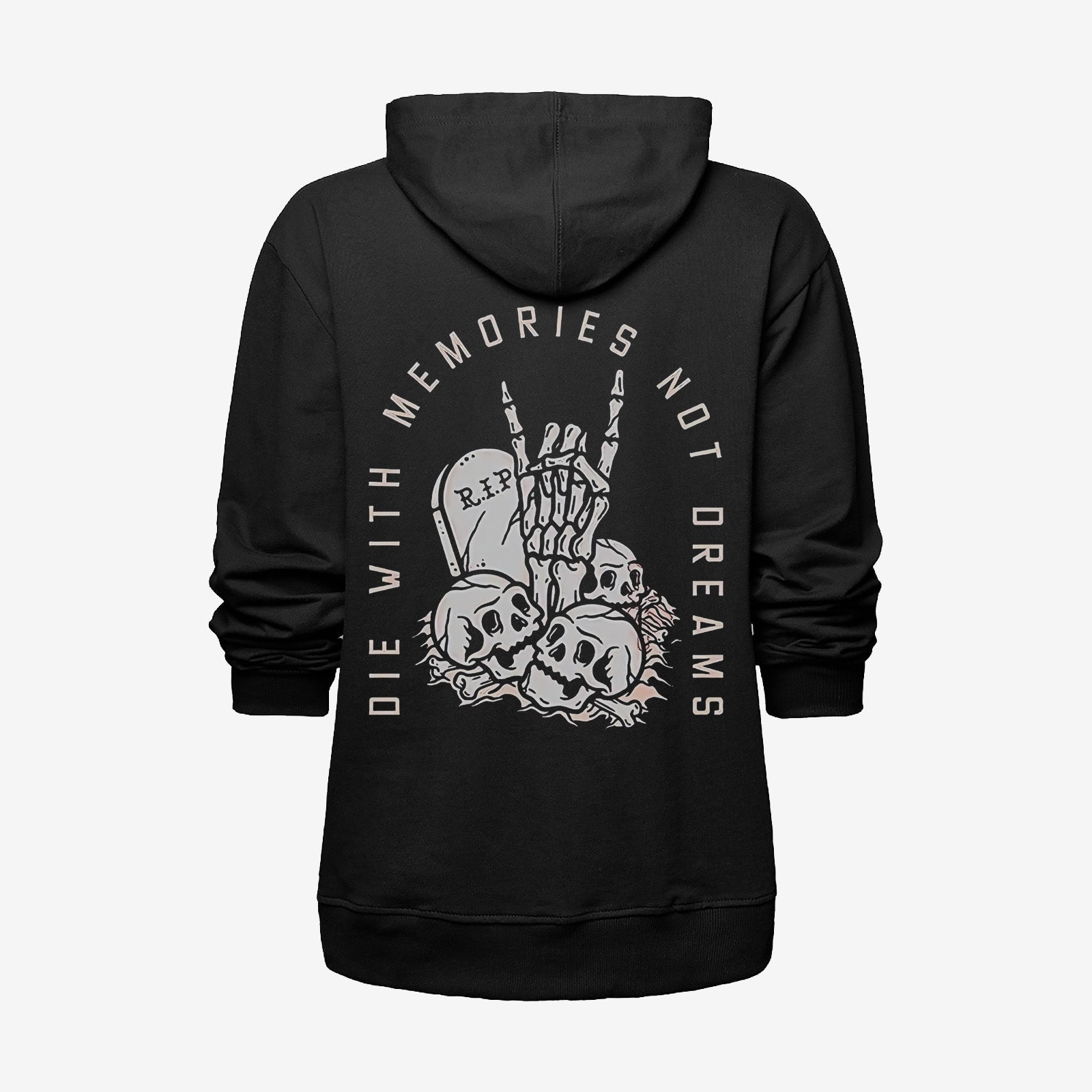 Uprandy Stylish Die With Memories Not Dreams Printed Men Hoodie - Chicyea