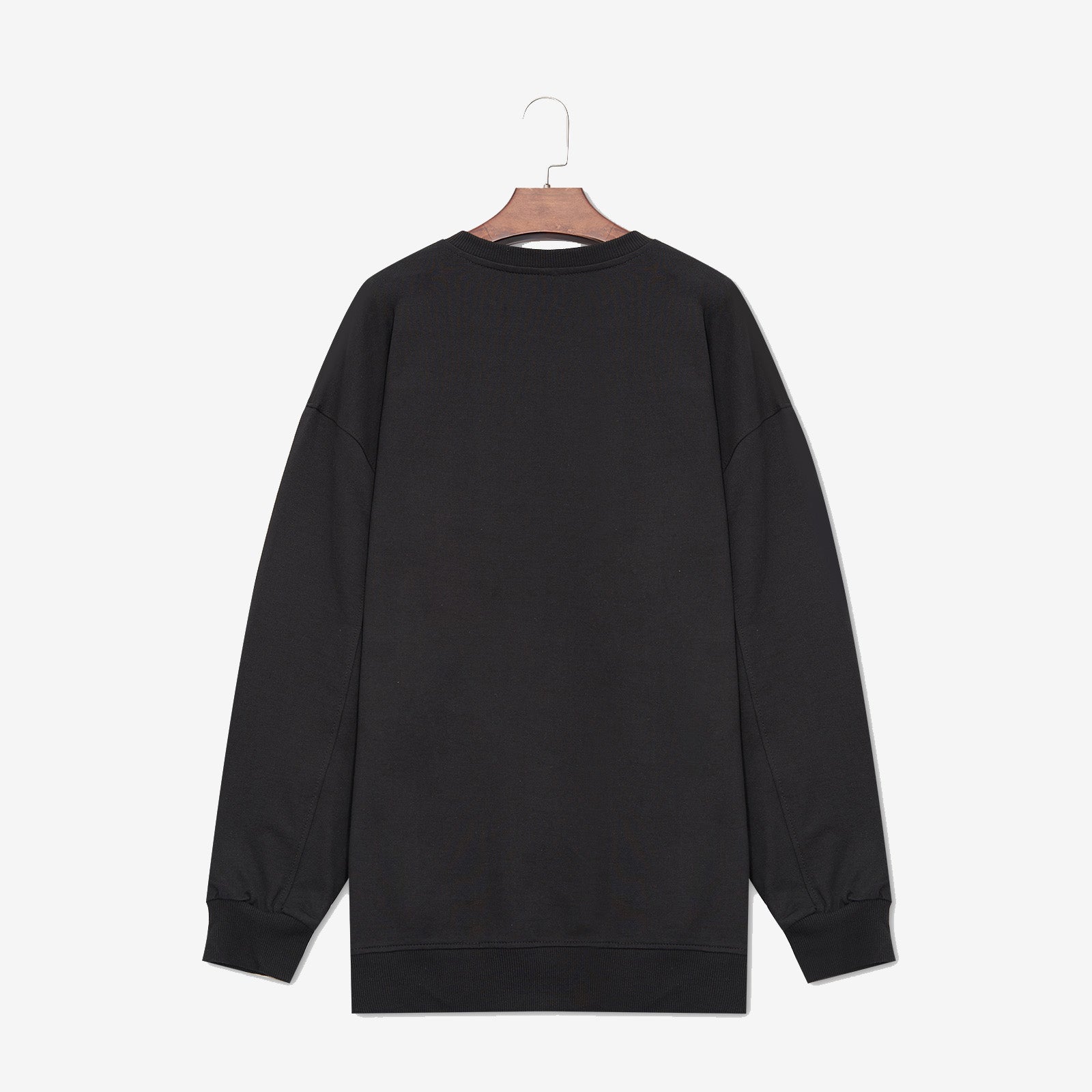 Neojana Mysterious Lotus Print Crewneck Sweatshirt - Chicyea
