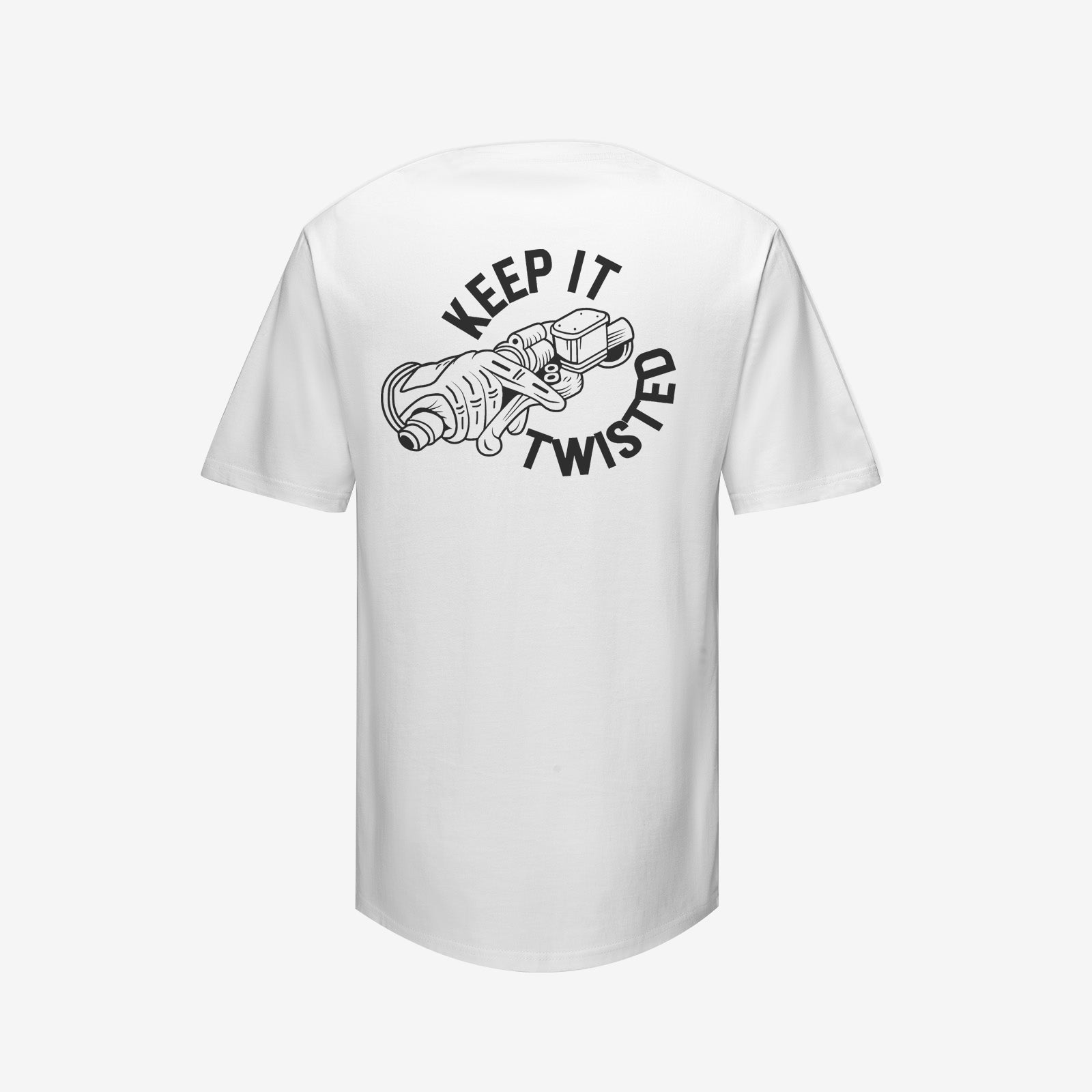 Uprandy Keep It Twisted Printed Casual Men T-Shirt - Chicyea