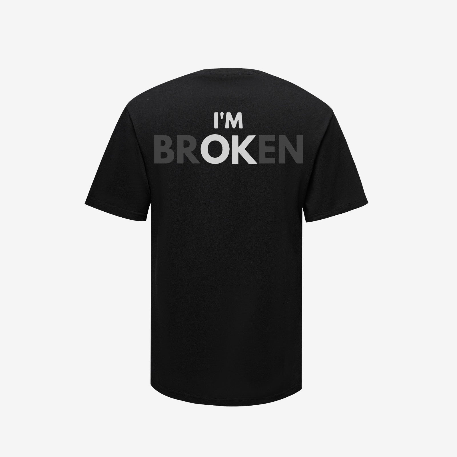 Uprandy I'M Broken Men T-Shirt - Chicyea