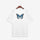 Neojana Blue Butterfly White Design T Shirt - Chicyea