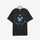 Neojana Blue Butterfly Moon Graphic T-Shirt - Chicyea