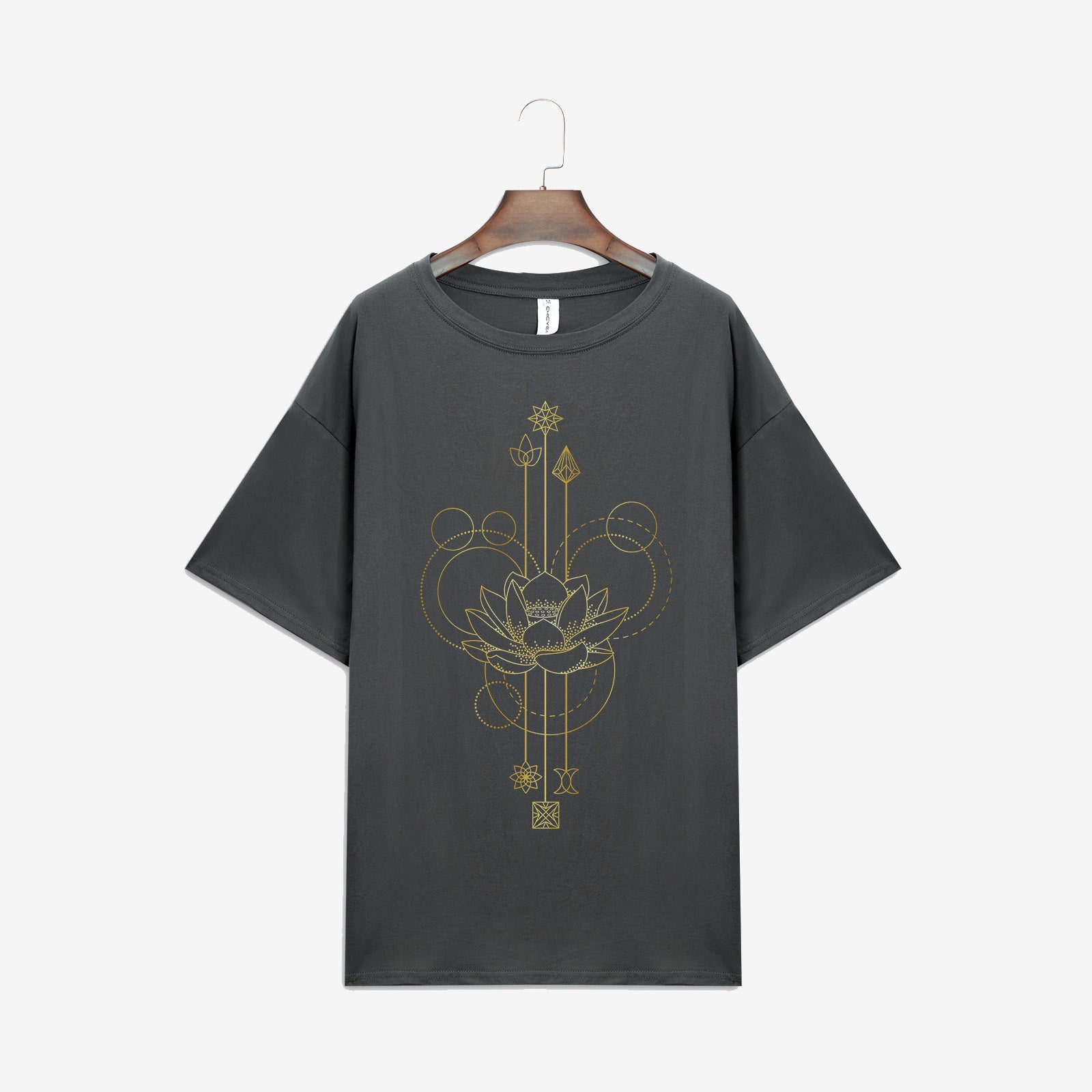 Neojana Mysterious Pattern Lotus T-Shirt - Chicyea