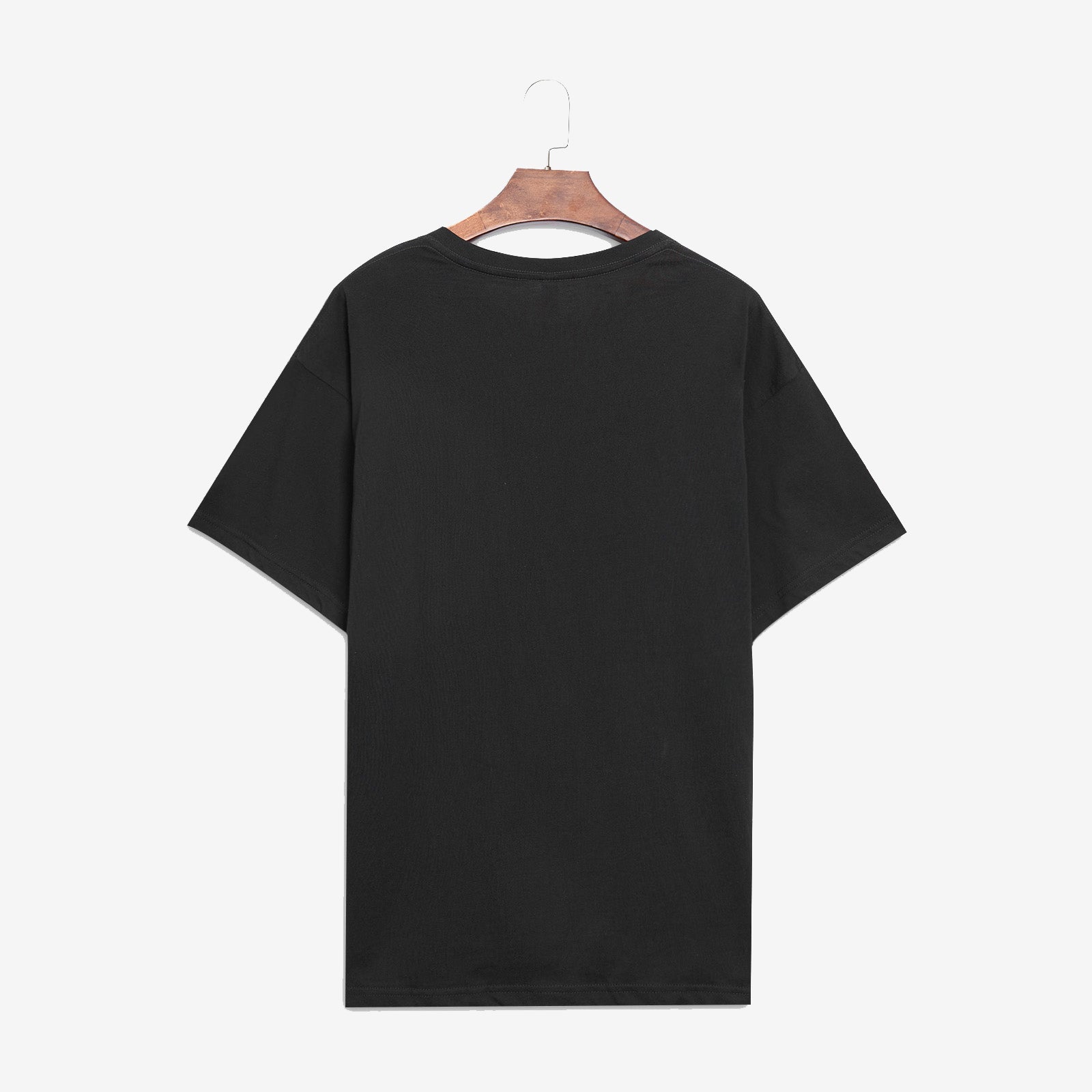 Neojana Lotus Bloom Black T-Shirt Designer - Chicyea
