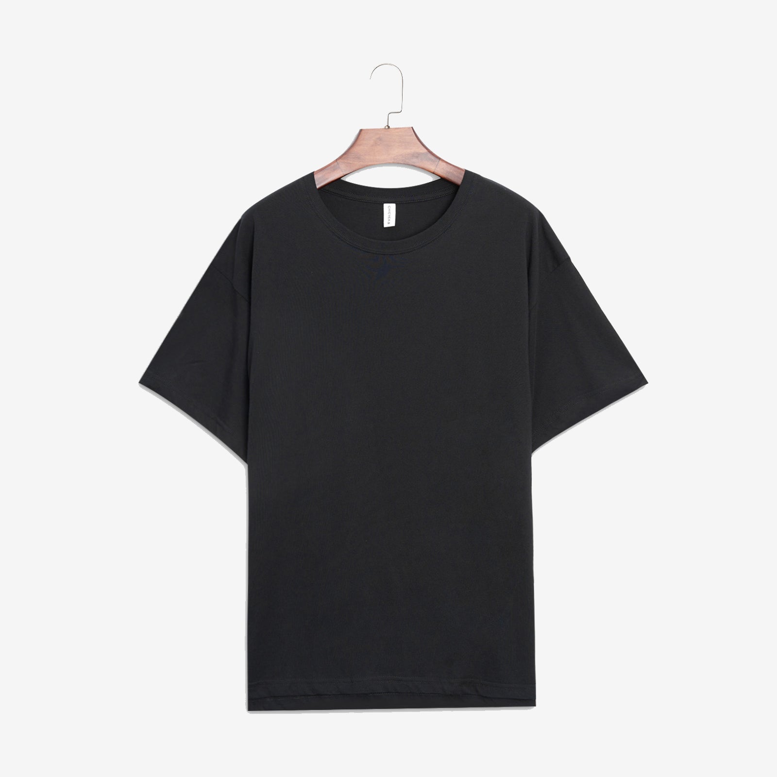 Minnieskull Mermaid Skull Letter Print Black T-Shirt